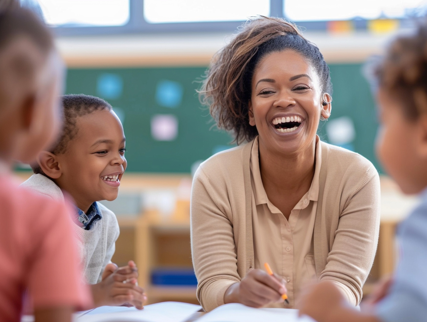 Young learner transitioning through support and opportunity