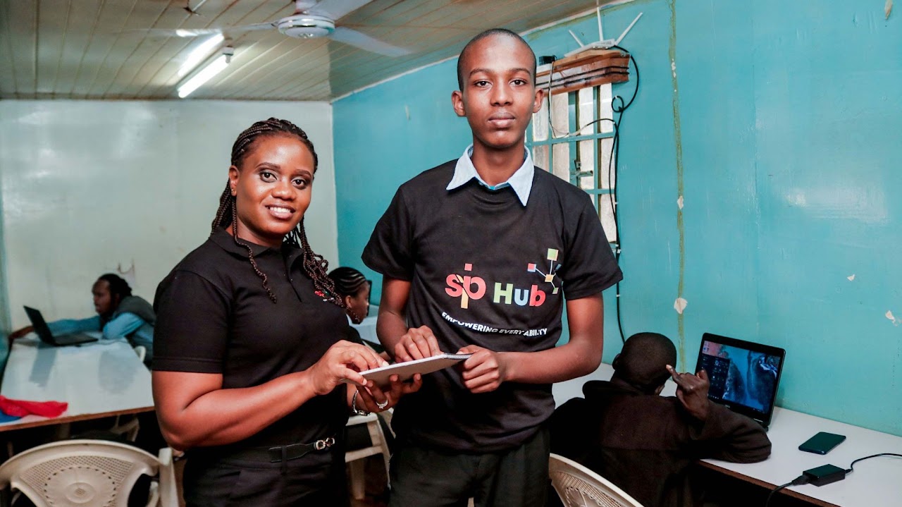 Young person building confidence and practical skills